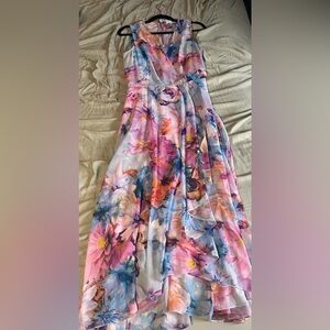 Floral Maxi Dress Calvin Klein